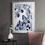 Indigo Song II, reproduction encadrée de qualité supérieure - prête à être accrochée-1975798071-1975798065