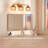 3-Light Bathroom Dimmable Vanity Light，Broken glass design-335405530