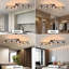6-Lights Retro Industrial Ceiling Spotlight