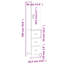 Naamann 34.5cm Sideboard-1080408017