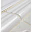 Blanc 8 po x 1,25 po Blanco Blanc