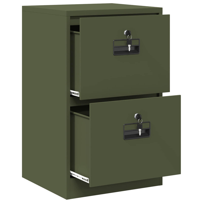 Storage Cabinet, Olive Green