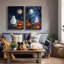 2 Piece Wrapped Canvas Wall Art-1085743893