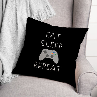 Housse et insert de coussin décoratif en polyester 