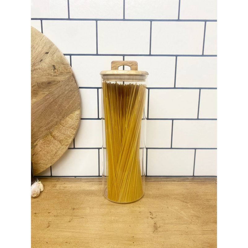Glass Jar, 27cm H x 10cm W x 10cm D