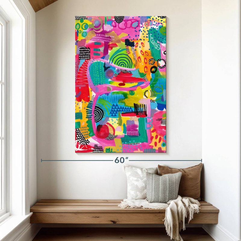 Avery Bubblegum Crush, 51" H x 34" W