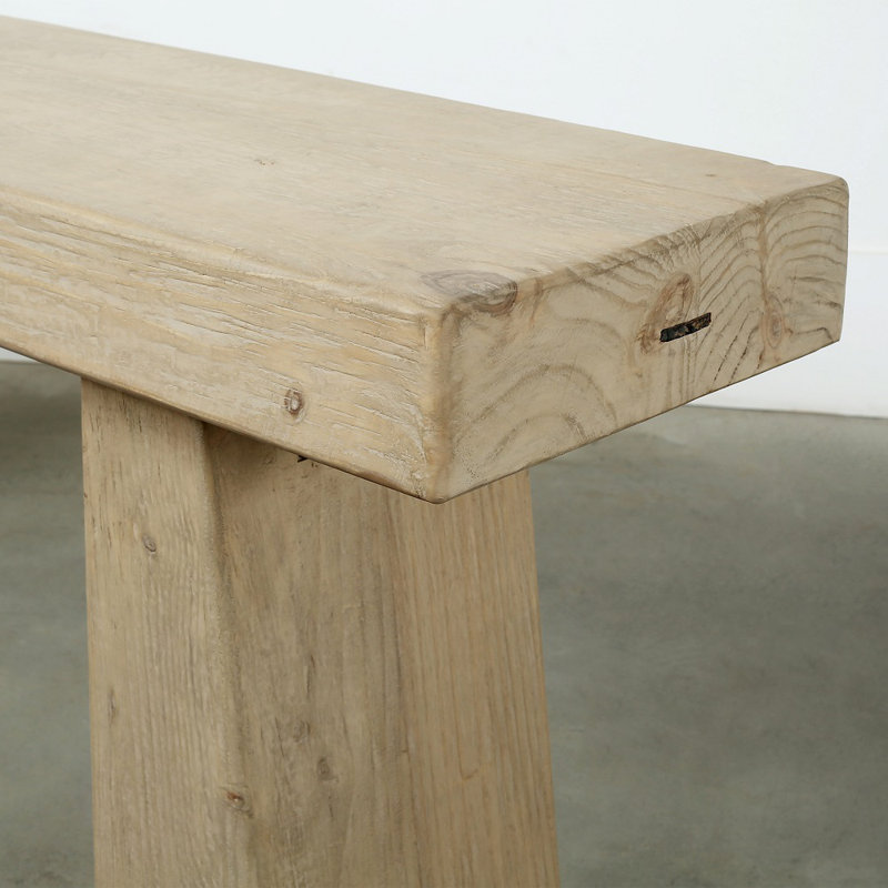 88'' W Solid Wood Console Table, Natural