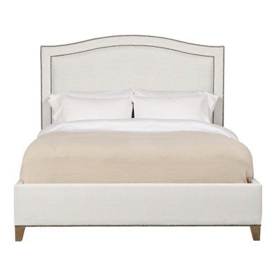 Caroline/Casey Queen Upholstered Low Profile Panel Bed