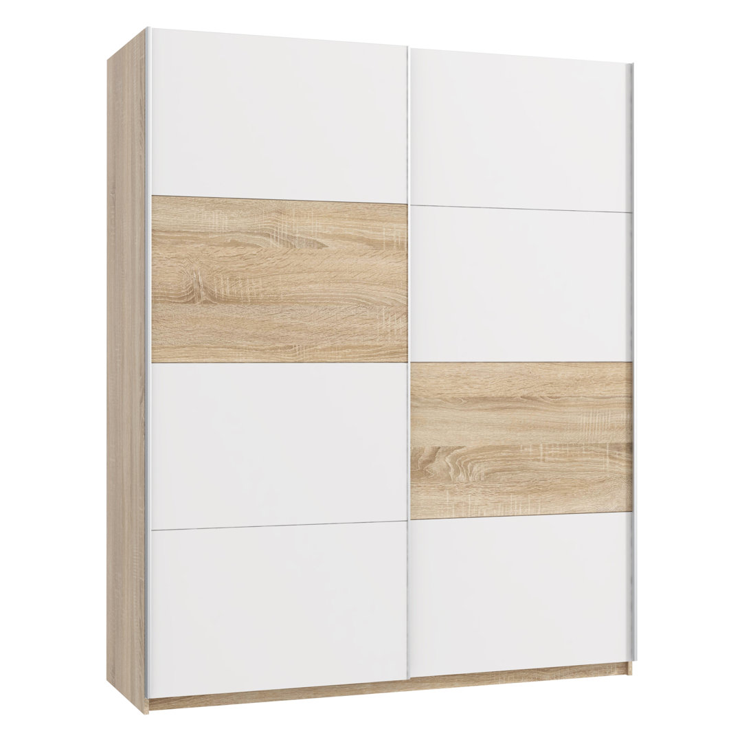 2 Door Manufactured Wood Wardrobe