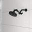 Bras de douche extensible en acier inoxydable 4 po