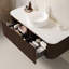 Meuble-lavabo mural avec lavabo