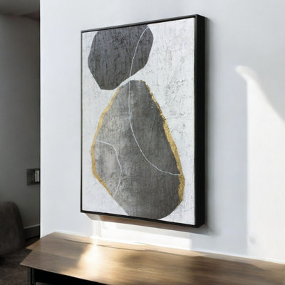 Stoney Silhouettes II Hand Painted Canvas