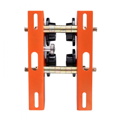 Electric Hoist Manual Trolley, 1100 lbs/0.5 Ton Capacity for PA200 PA250 PA300 PA400 PA500, Push Beam Trolley with Dual Wheels, 2.36"-4.72" Adjustable Flange Width for Straight Curved I Beam
