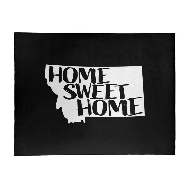 Tapis en poly-chenille montana à la maison, Rectangle 8 pi x 10 pi