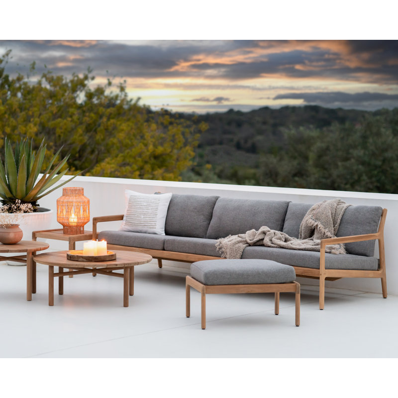 Jack Outdoor Teak Side Table