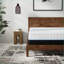 Matelas pour grand lit en mousse à mémoire de forme infusée de cuivre 14 pouces | Blanc + gris | Mousse-2048935793