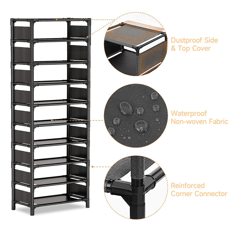 25 Pair Shoe Rack
