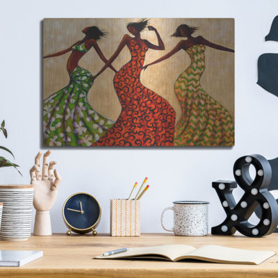 Bungalow Rose ' Rhythm' by Monica Stewart, Metal Wall Art,
