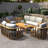 6 Piece Outdoor  Seating Group With Cushions