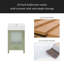 20-Inch Bathroom Vanity With Ceramic Sink And Ample Storage - Ideal For Small Bathrooms-637916865