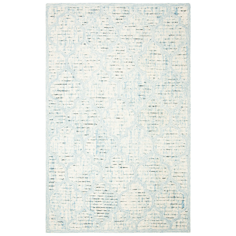 Tapis en laine touffeté à la main Swader, Rectangle 2 pi 3 po x 4 pi