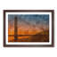 Sunset over Golden Gate Bridge - Picture Frame Painting Print-56706007-56706009