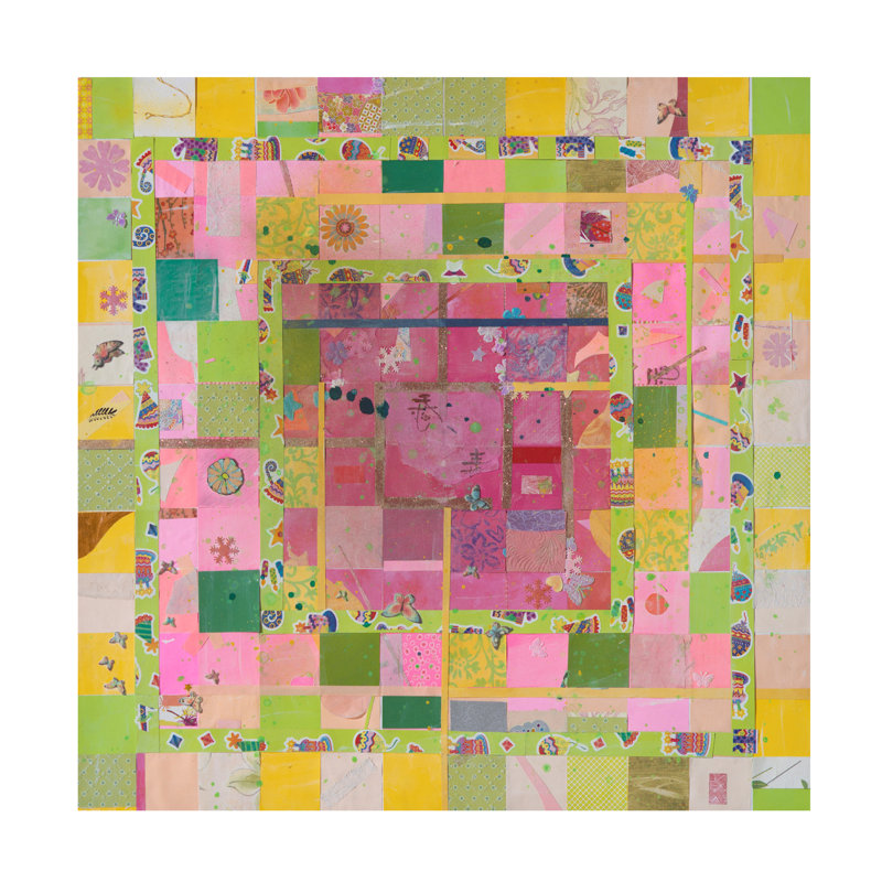 «Valentina's Birthday» sur toile, H 35 po x l 35 po