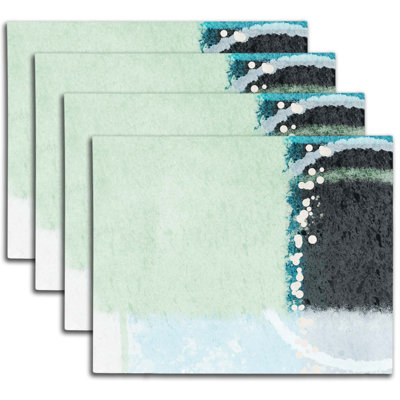 Napperon abstrait en polyester