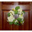 Couronne d'hortensia artificielle 16 po et feuilles vertes-2031355554