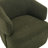 Wide Upholstered Swivel Barrel Accent Chair, No Assembly required-1104700773
