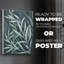 Deep Blue Forest II - Impression sur toile seulement - SANS CADRE