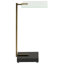 Neil Glass Top C End Table
