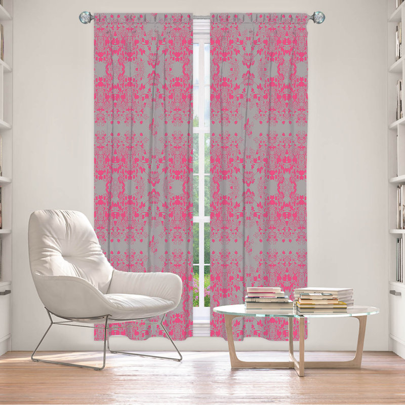 Room Darkening Curtain Pair, 20" W x 52" L