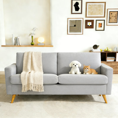 Canapé 68 po Mid-Century Modern