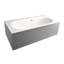 Aquagrande 71'' L Freestanding Soaking Bathtub-63917723