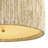 3 - Light 16.6” Dimmable Hand-Woven Drum Chandelier
