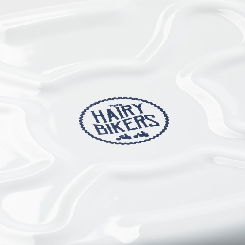 Hairy Bikers 4L Large Casserole Dish with Lid for Oven Roasting Pot