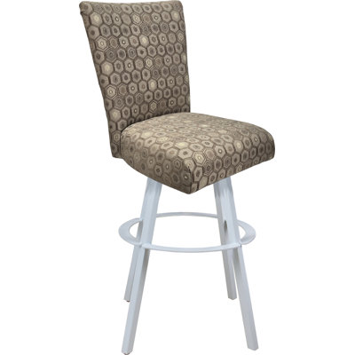 Très grand tabouret pivotant en métal 34 po - 700 Plus - Diamond sur base Warren