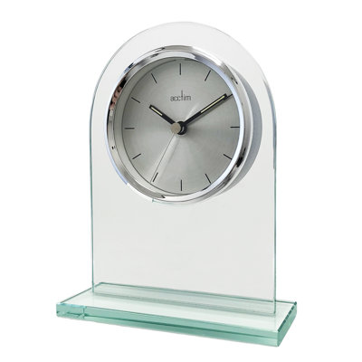 Metal Quartz movement / Crystal Tabletop Clock