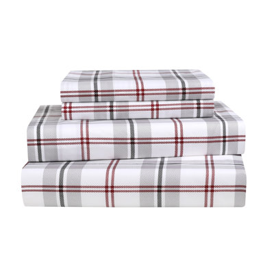 Ensemble de draps en microfibre 4 pièces