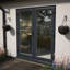 Crystal Direct Clear Glass Finish Polyvinyl Chloride (PVC) Prehung Door-119970527