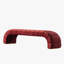 Banc d'appoint courbé Siena par Stanley Furniture