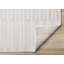 Tapis texturé à boucles crème Elijas-1285708351