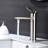 Stainless Steel Bathroom Faucet, Single Handle, Brushed Nickel, Spot- To Mess And Fingerprint, Easy Operate One, Rounded Lines For A Clean Look Water Spots Fingerprints, Use One Design, Peaceful Bath