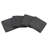 Stoneware Square 4 Piece Coaster Set