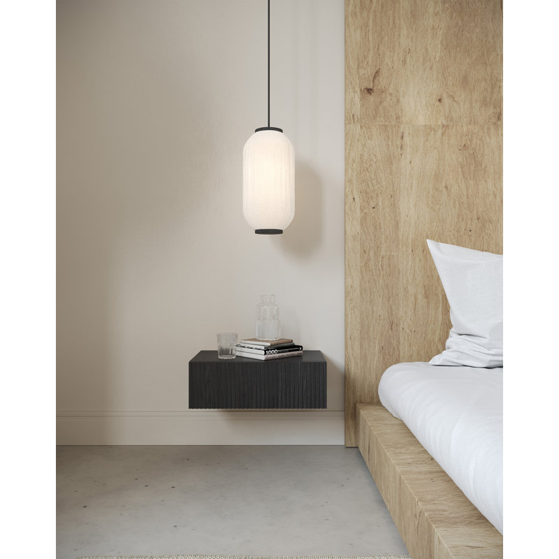 Luhrmann Nightstand 50cm Portland Black Ash