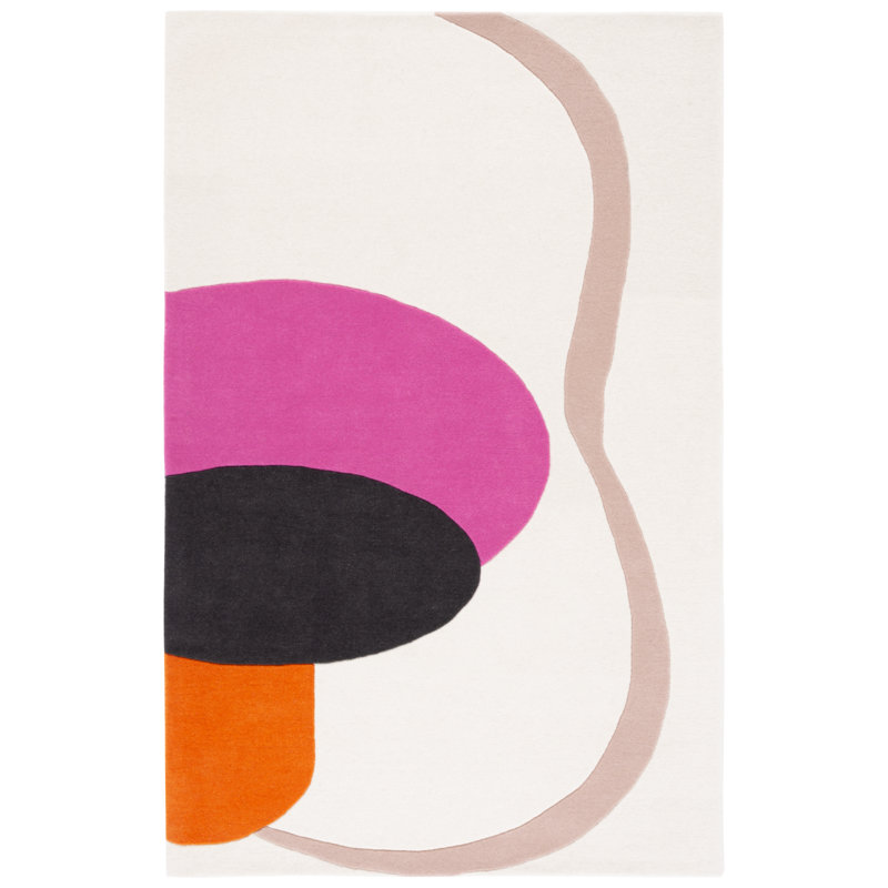 Anna-Louise Hand Tufted Performance Abstract Rug, Rectangle 5' x 8'