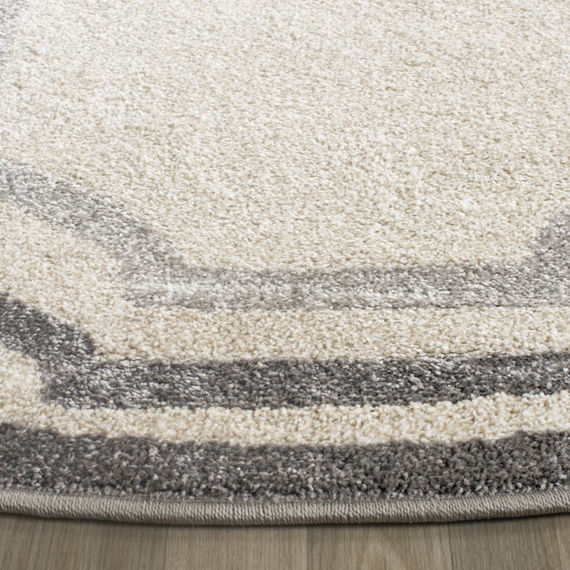Amherst Performance Geometric Rug, Square 5'