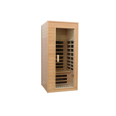 Creationstry 1 - Person FAR Infrared Sauna with Remote Control