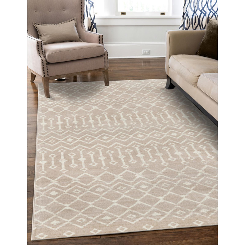 Tapis treillis Ontonagon, Rectangle 5 pi 3 po x 8 pi